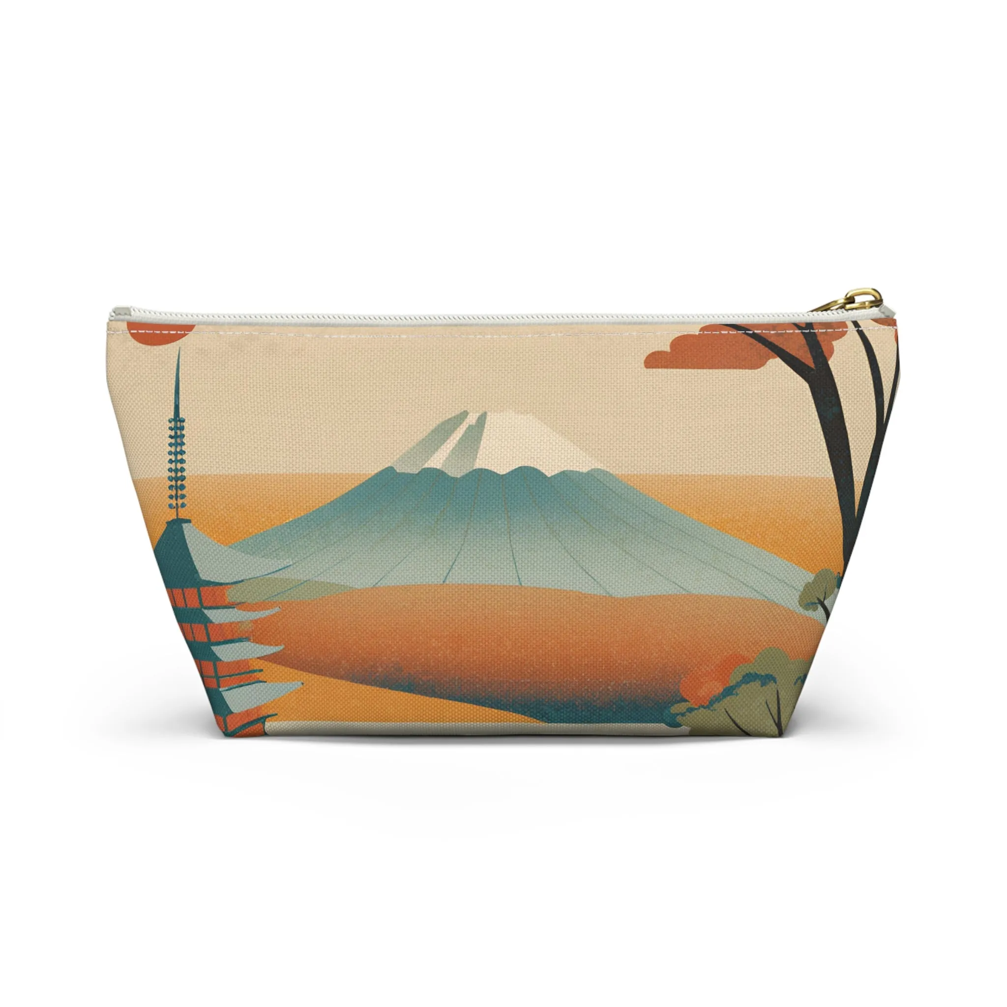 Pagoda by the Lake | Portable Tech Pouch for Gamers & Remote Workers