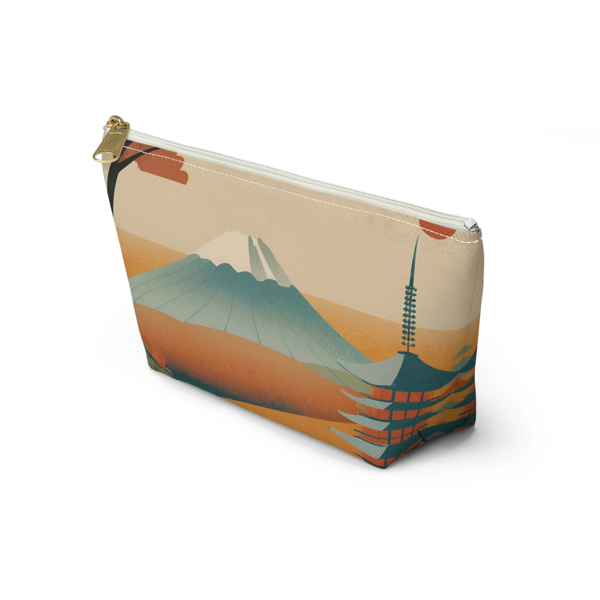 Pagoda by the Lake | Portable Tech Pouch for Gamers & Remote Workers