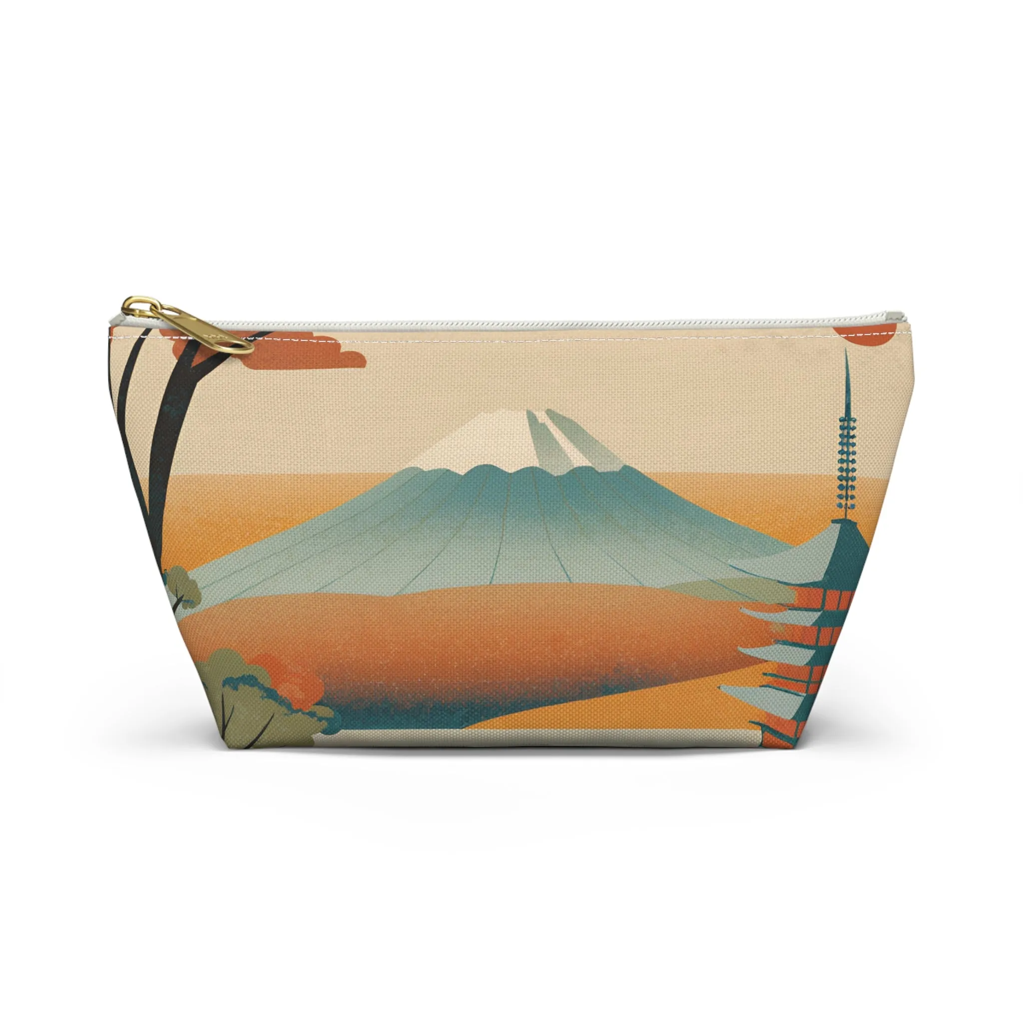 Pagoda by the Lake | Portable Tech Pouch for Gamers & Remote Workers