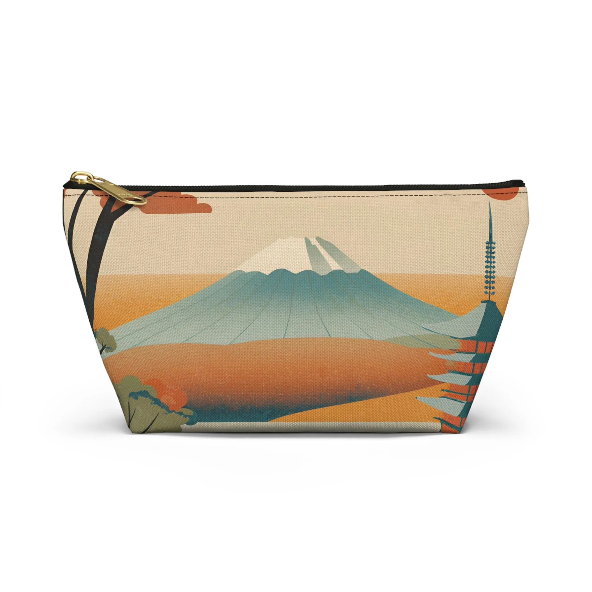 Pagoda by the Lake | Portable Tech Pouch for Gamers & Remote Workers