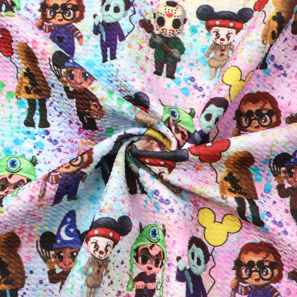 paint splatter printed fabric