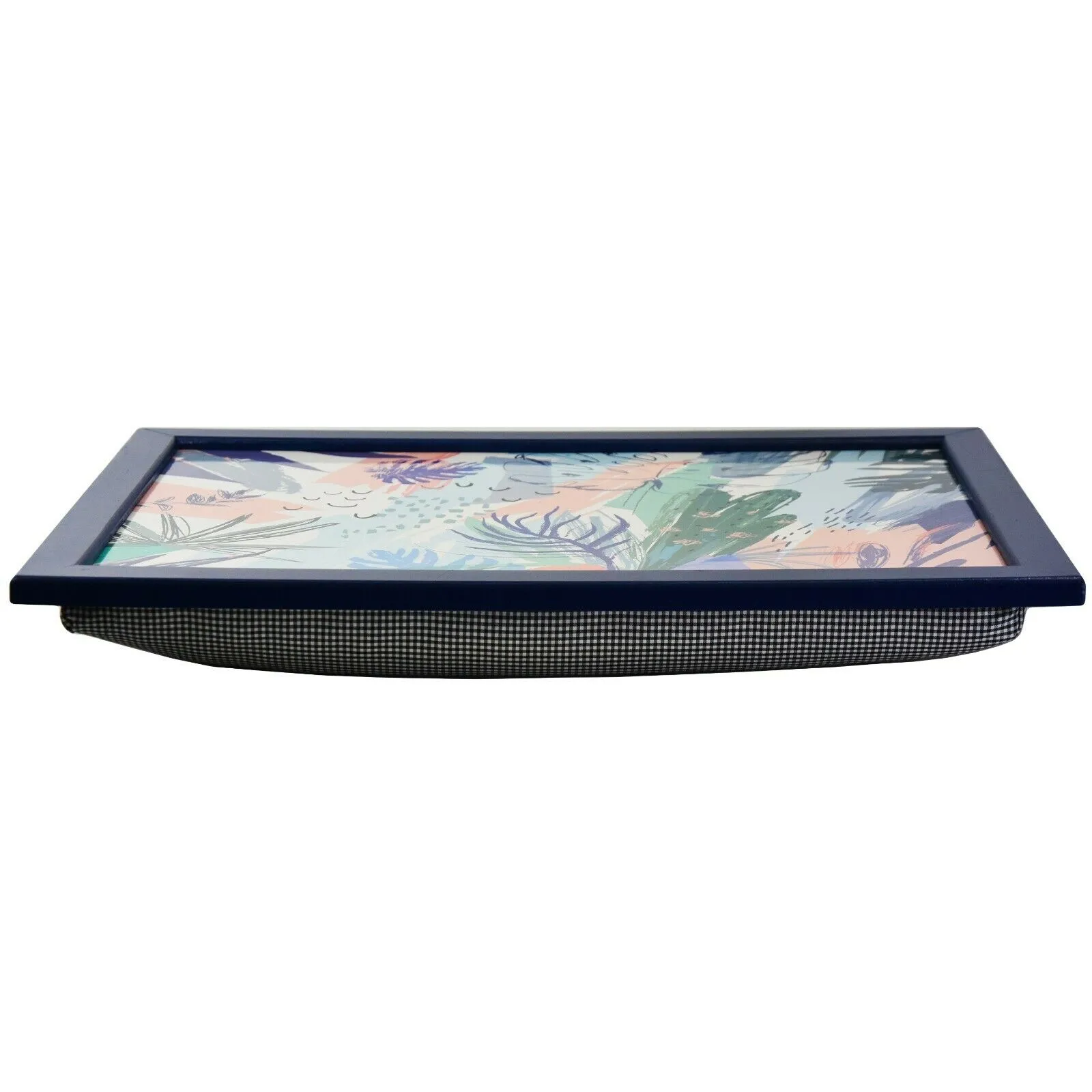 Palm Leaves Lap Tray With Bean Bag Cushion