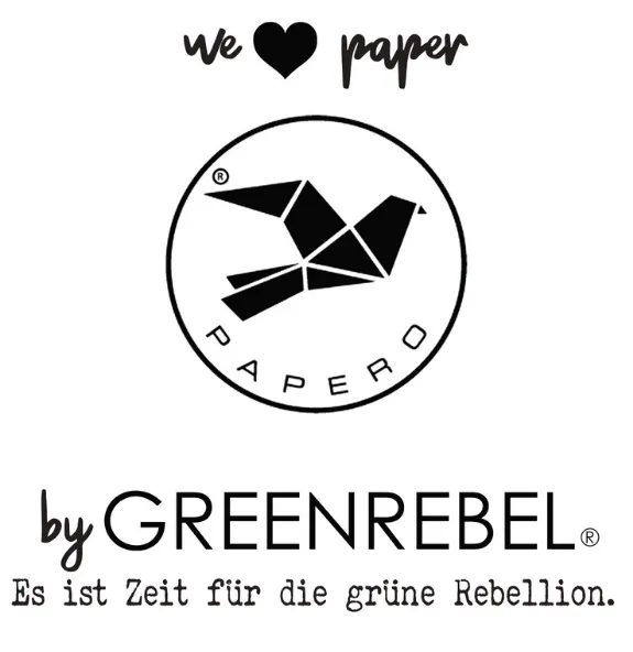 PAPERO Rucksack aus Papier COUGAR MINI 13L waschbar, reißfest, wasserfest, vegan, nachhaltig