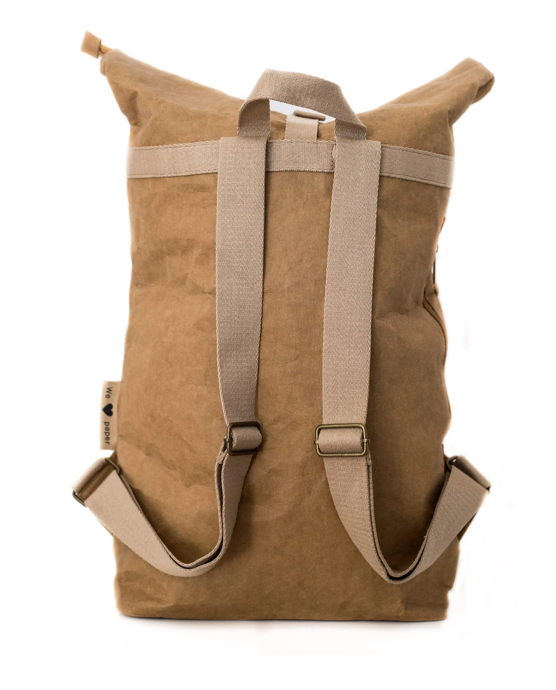 PAPERO Rucksack aus Papier COUGAR MINI 13L waschbar, reißfest, wasserfest, vegan, nachhaltig