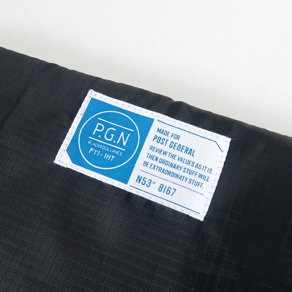 Parachute Nylon Laptop Organiser Black