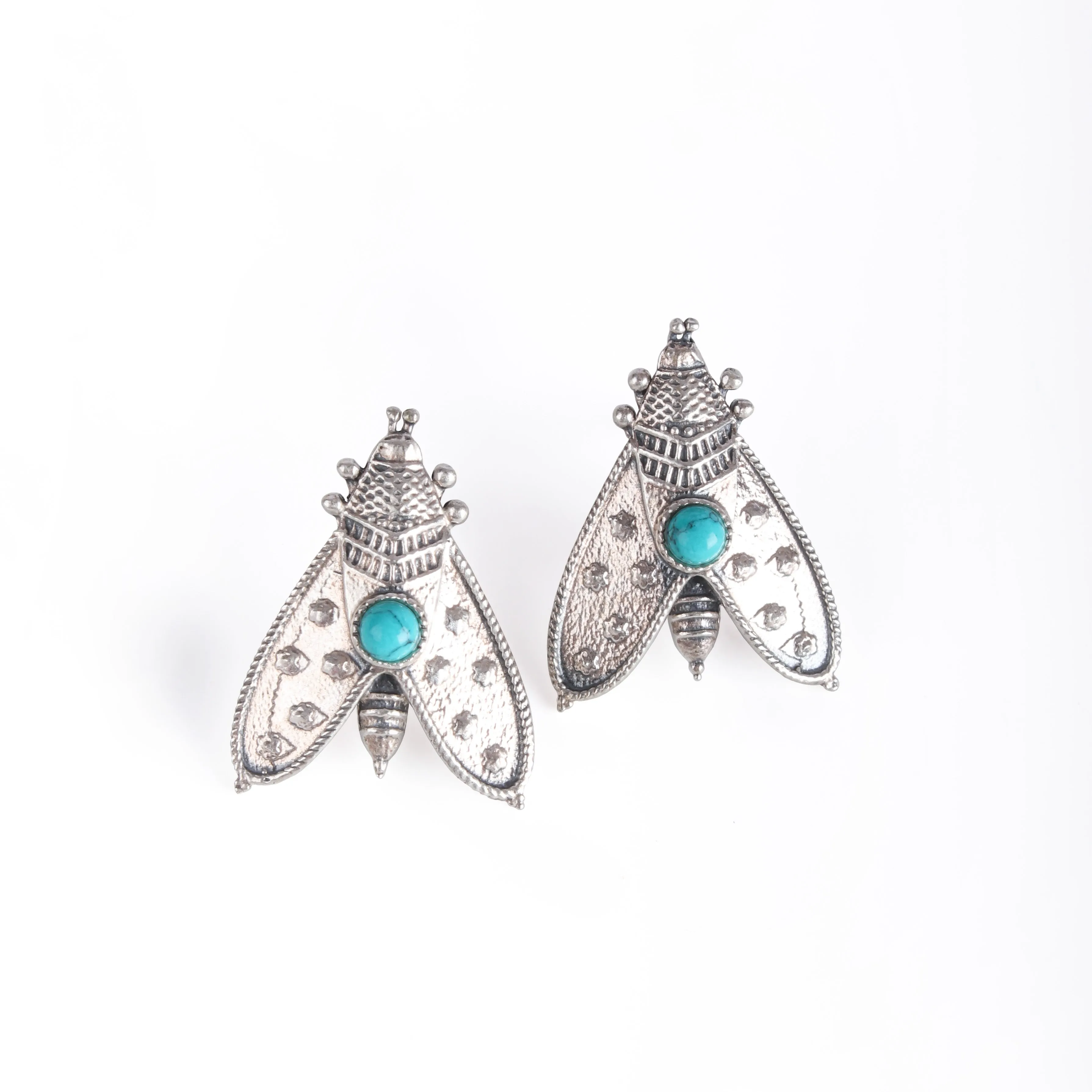 Patanga Silver Earring (Small) By Moha