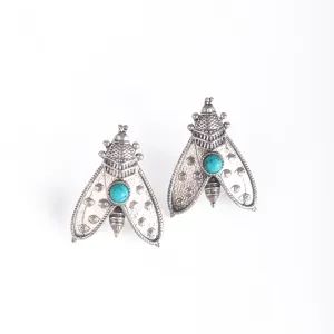 Patanga Silver Earring (Small) By Moha