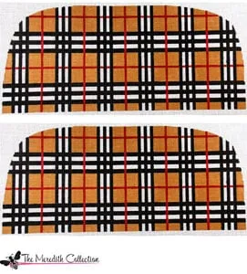PB-309 Preppie Plaid Adelaide Bag