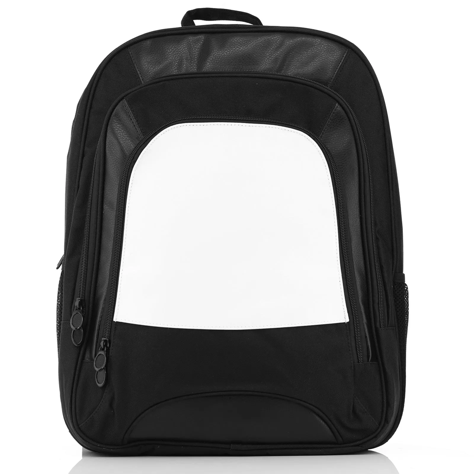 Personalised Rucksack with Name and Orange Triceratops