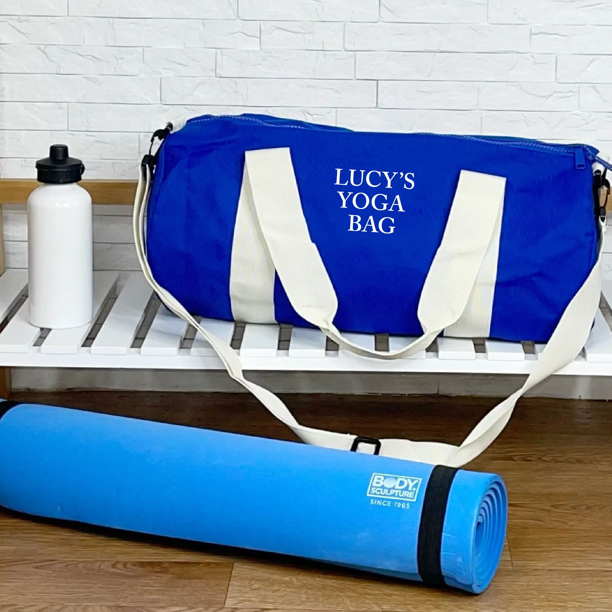 Personalised Yoga Holdall Bag