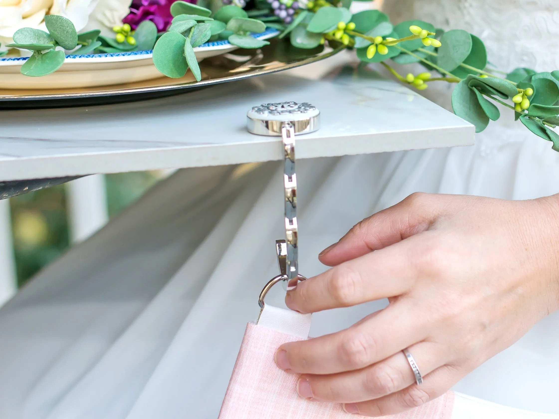 Personalized Purse Hanger