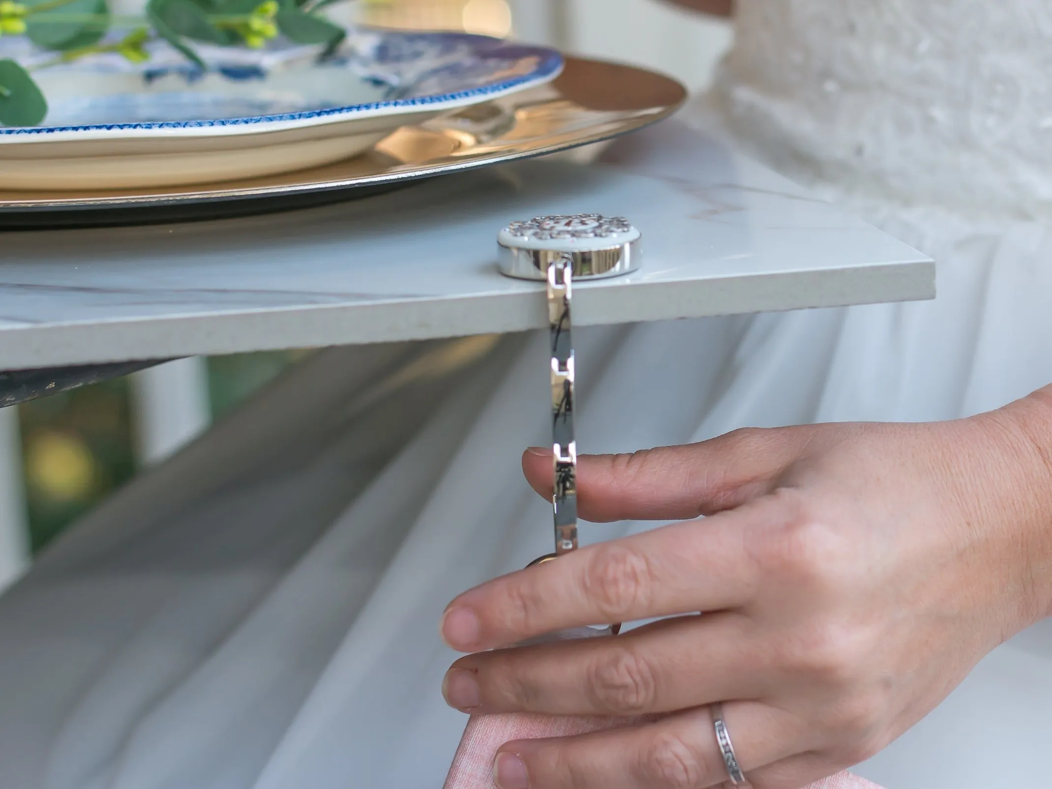 Personalized Purse Hanger