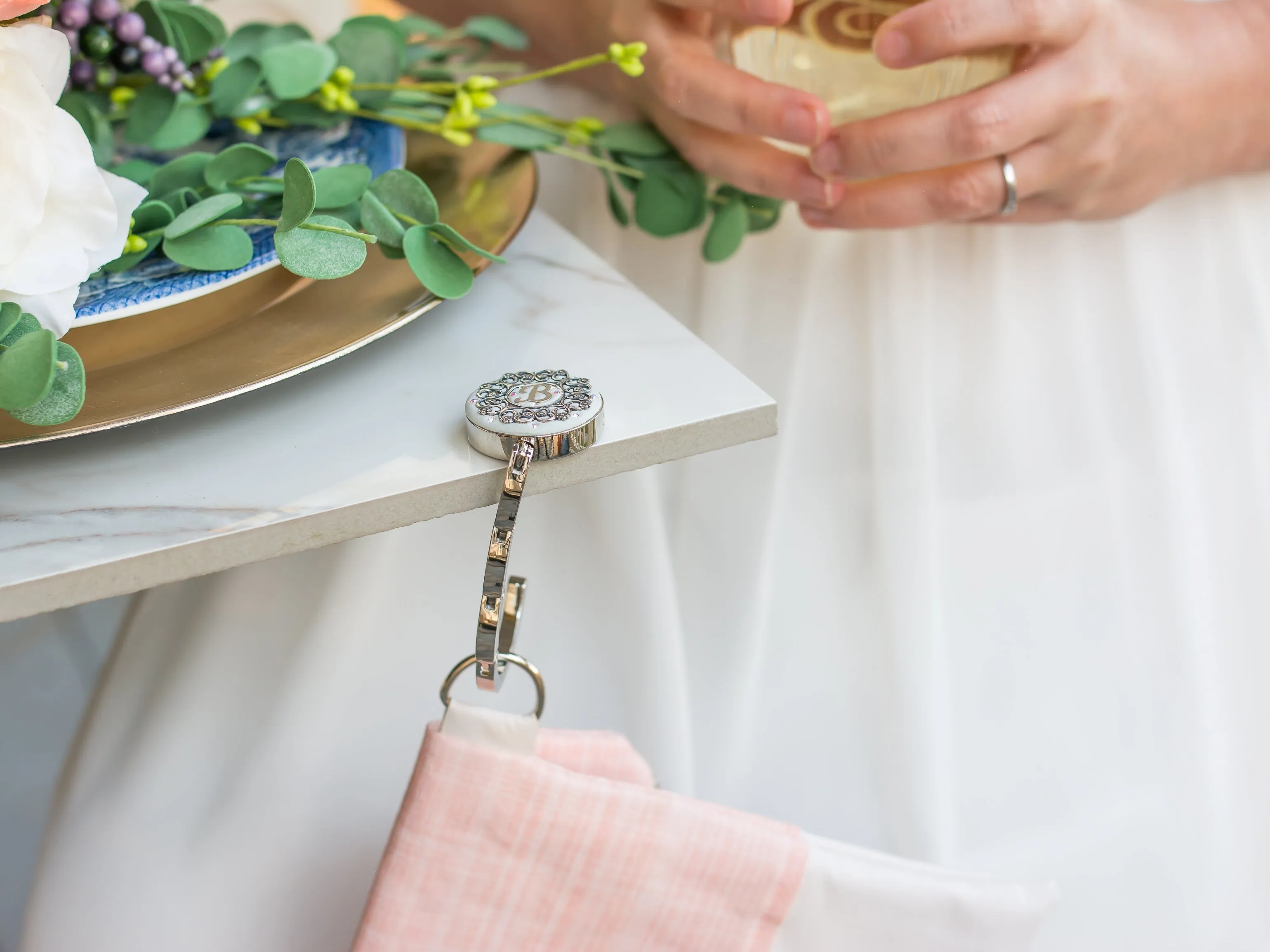 Personalized Purse Hanger