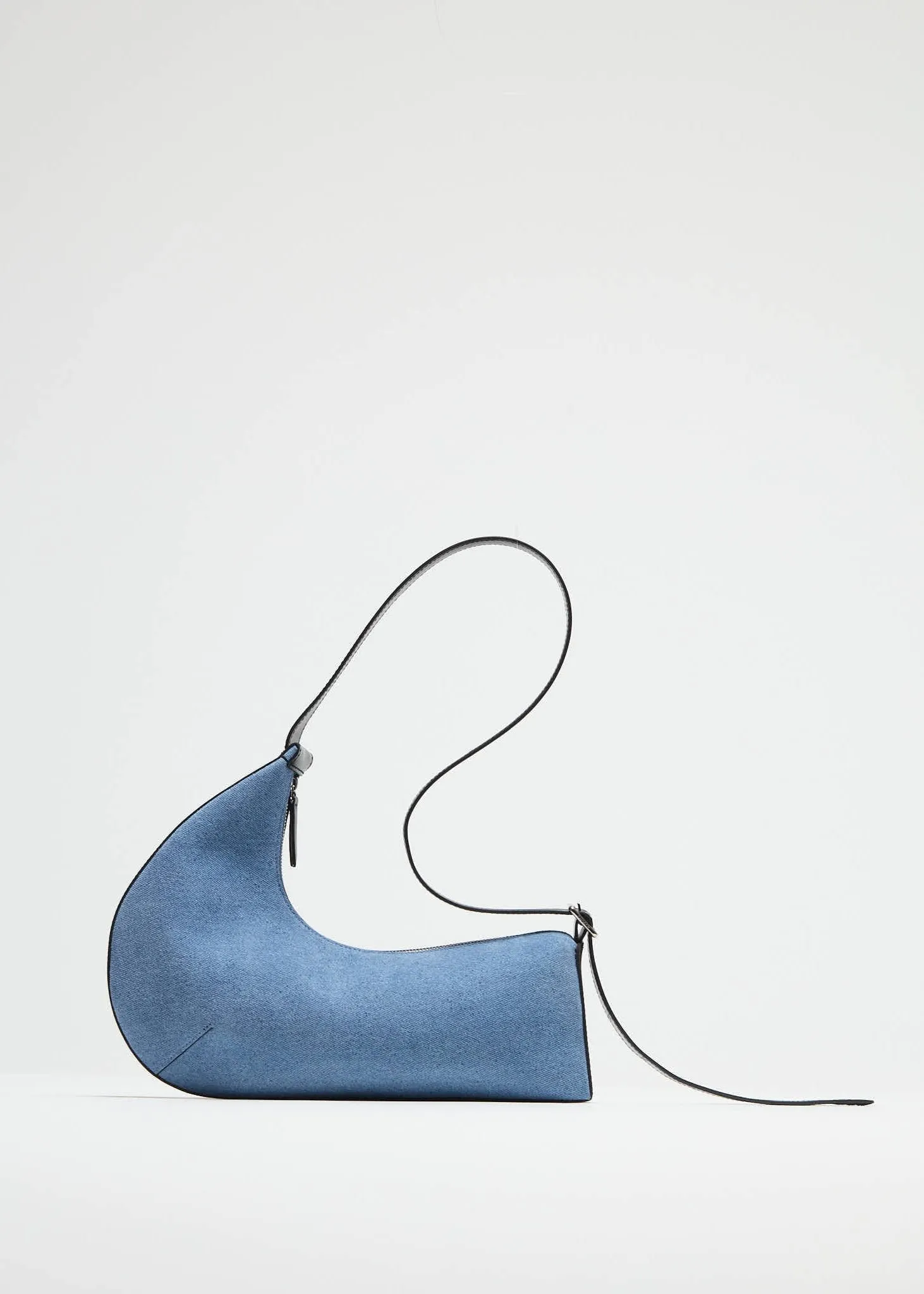 Petit Gondol - Suede Denim & Black