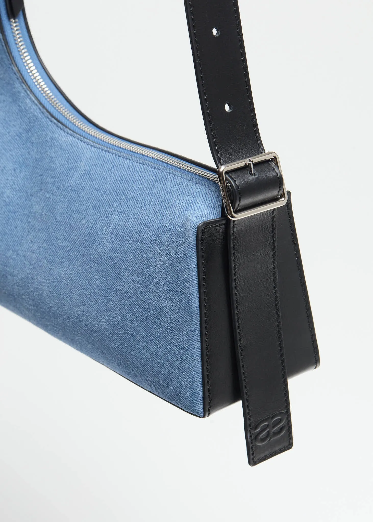 Petit Gondol - Suede Denim & Black