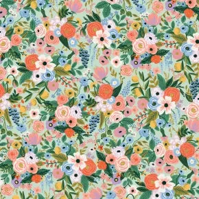 Petite Garden Party in Mint -- Garden Party by Rifle Paper Co. for Cotton   Steel