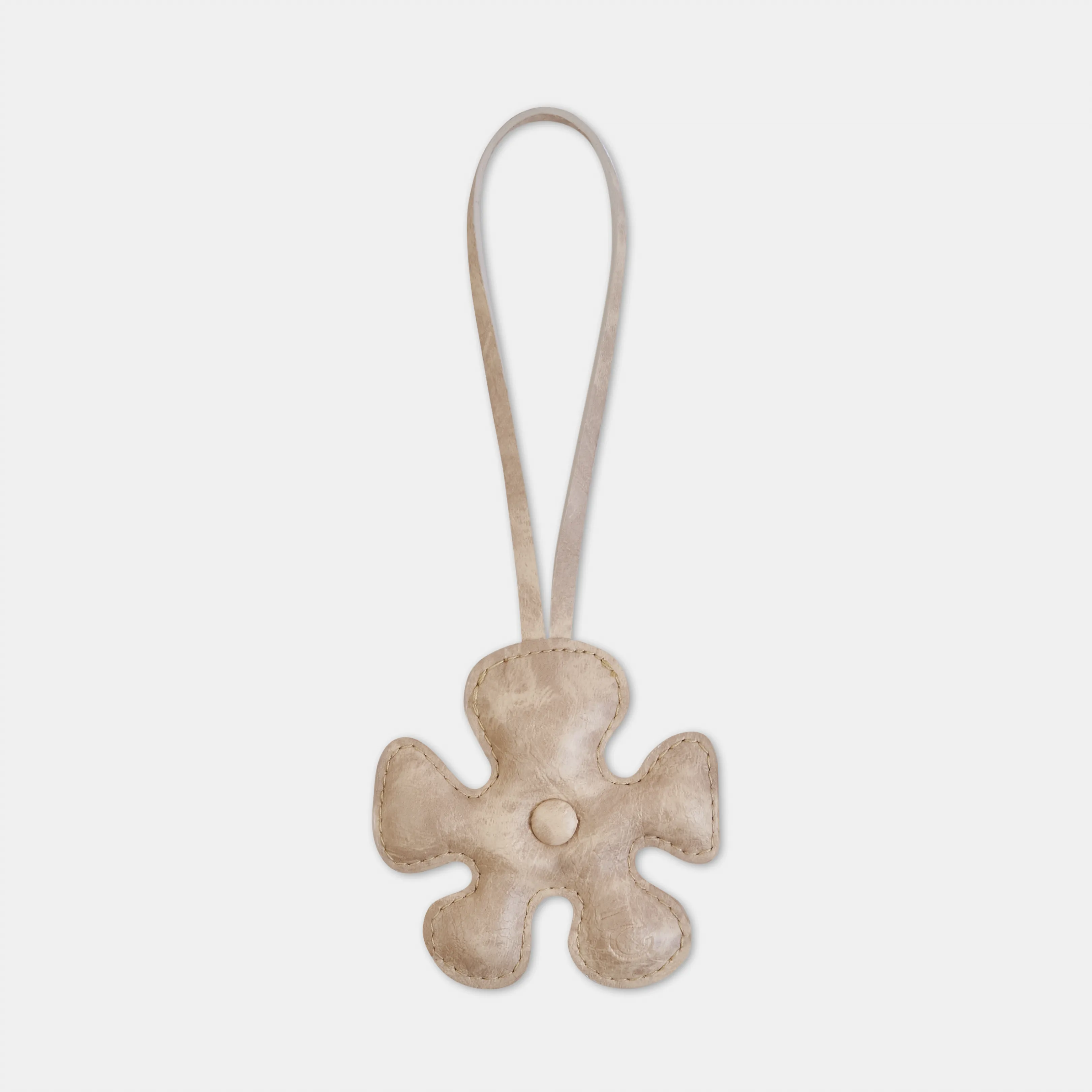 Phụ kiện hoa cánh quạt mini màu Beige cát
