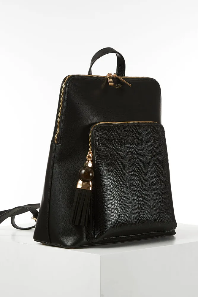 Philly Black Laptop Backpack