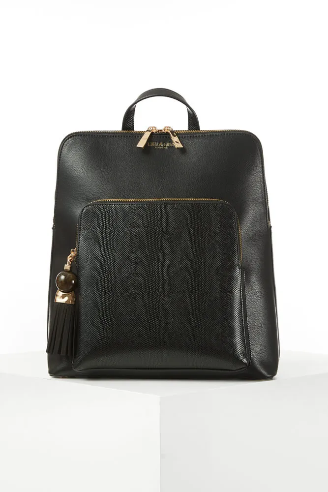 Philly Black Laptop Backpack