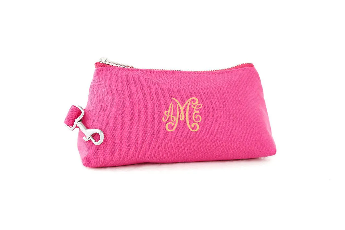 Pink Canvas LUXE Bag with monogram