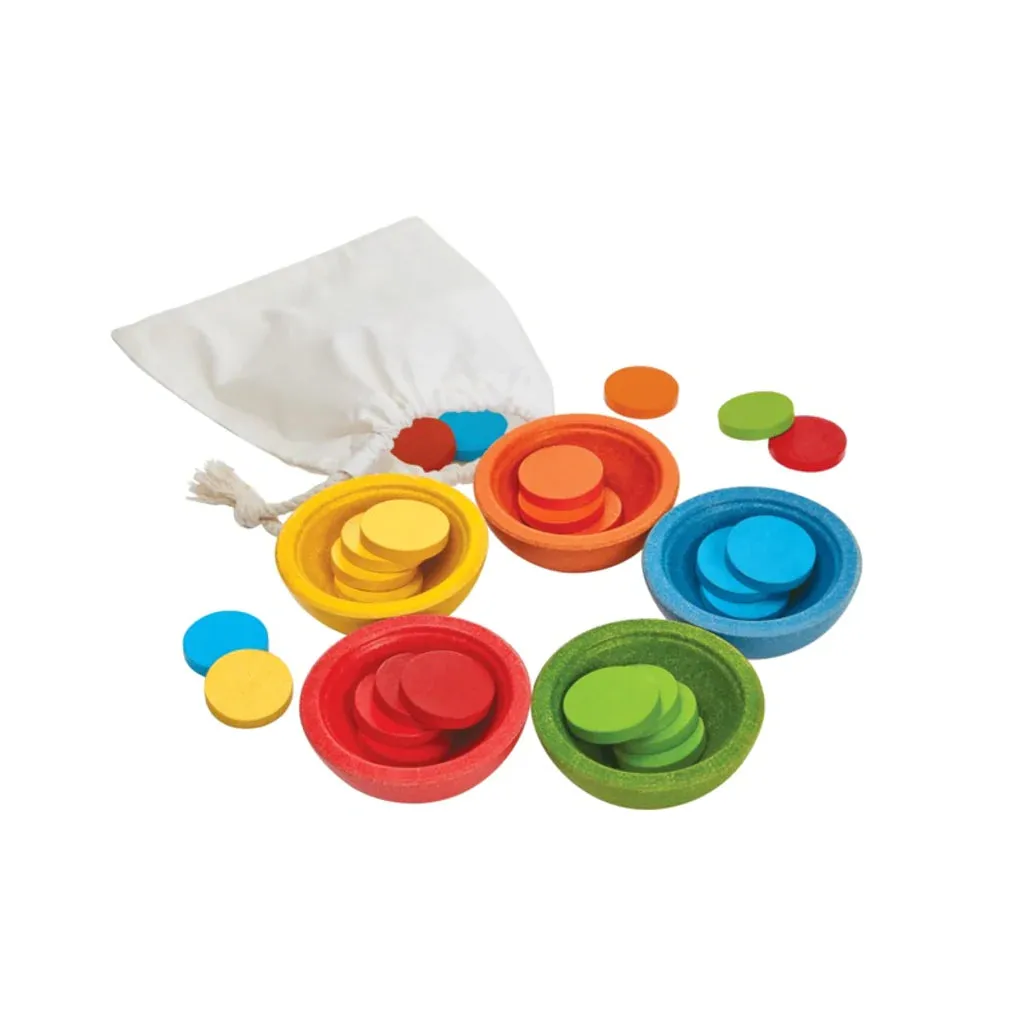 Plan Toys - Sort and Count Cups
