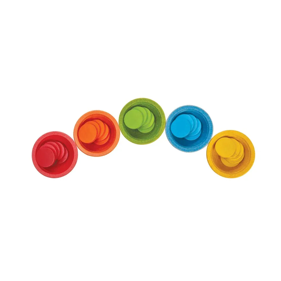Plan Toys - Sort and Count Cups