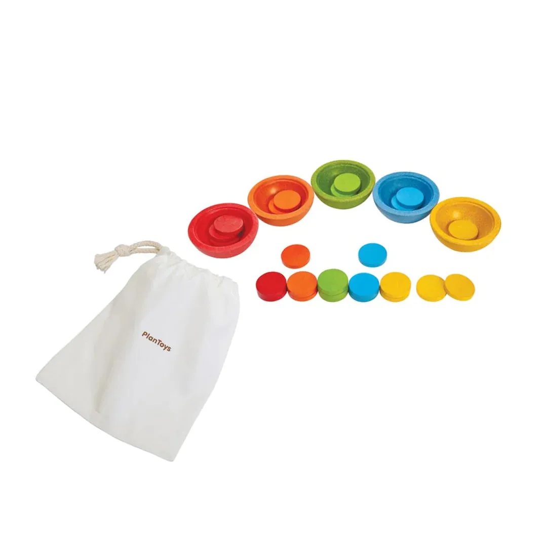 Plan Toys - Sort and Count Cups