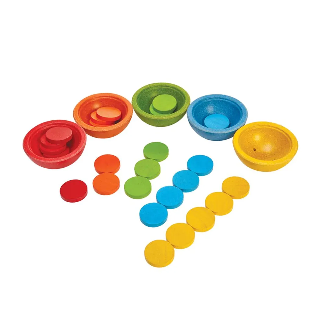 Plan Toys - Sort and Count Cups