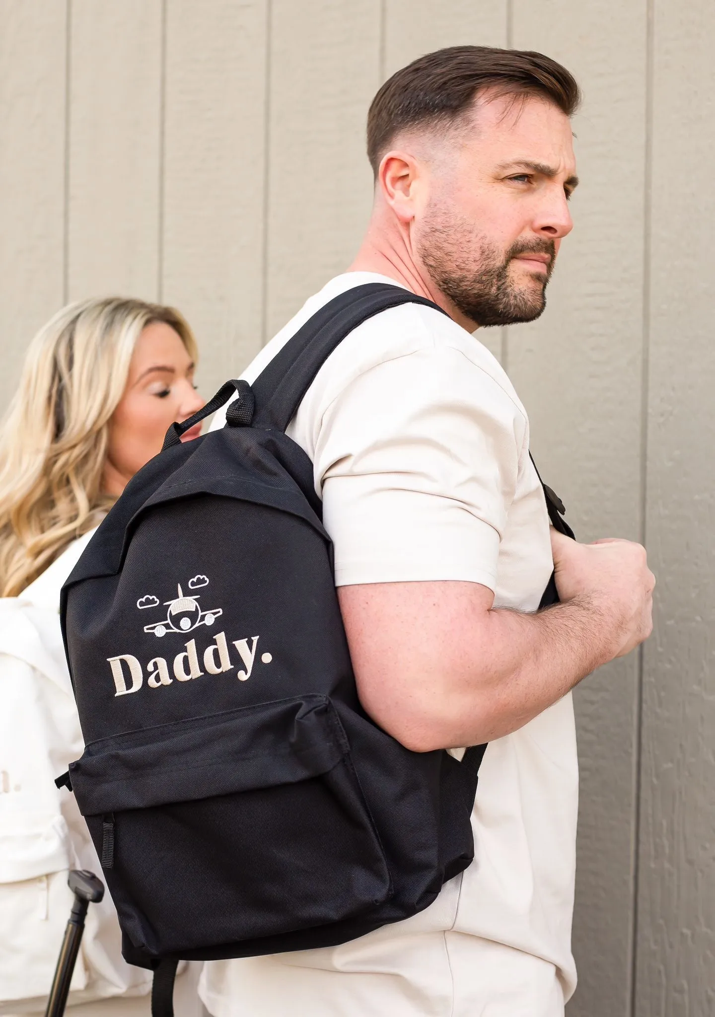 Plane Classic backpack - embroidered