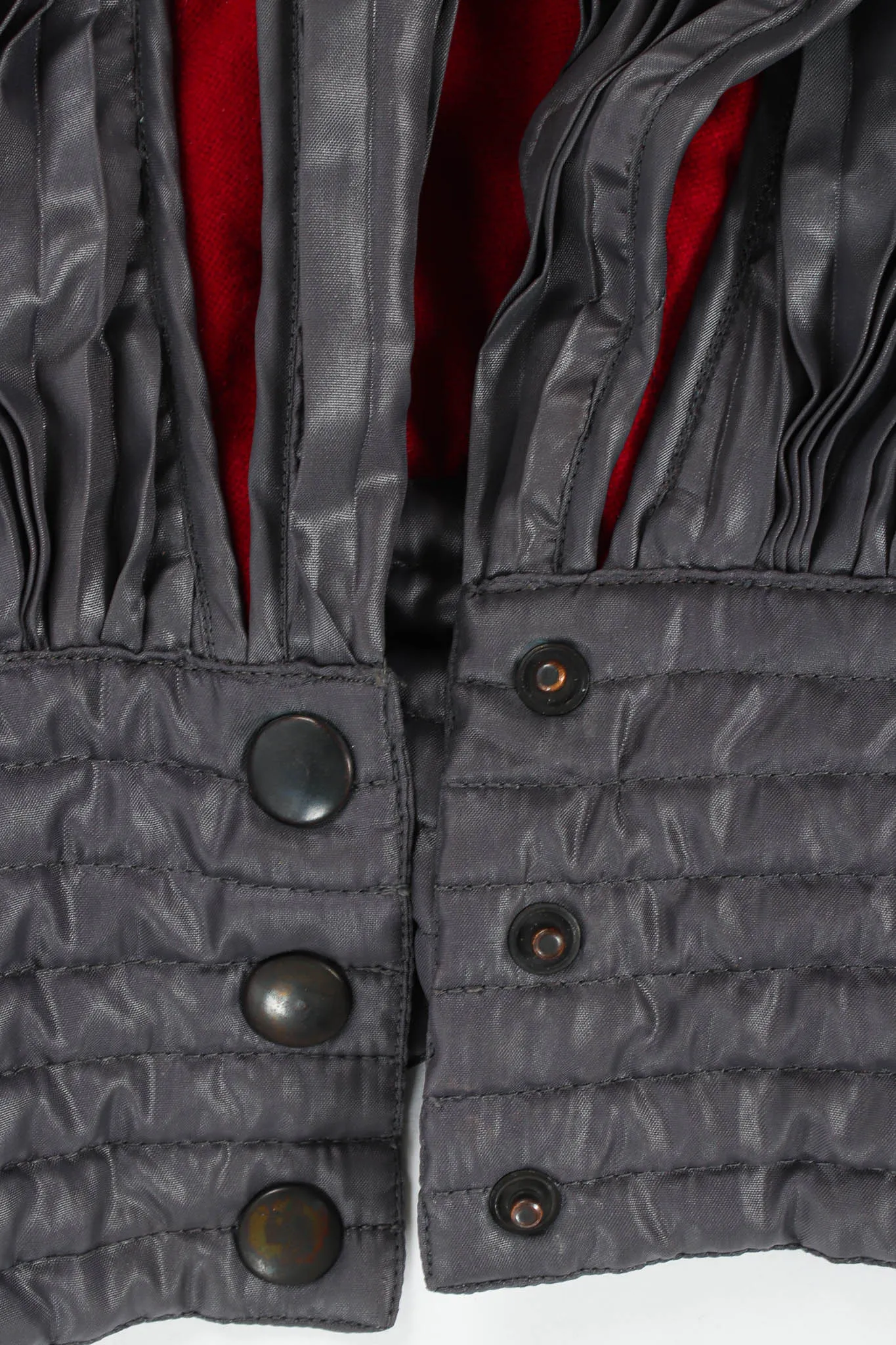 Plissé Pleat Crop Jacket