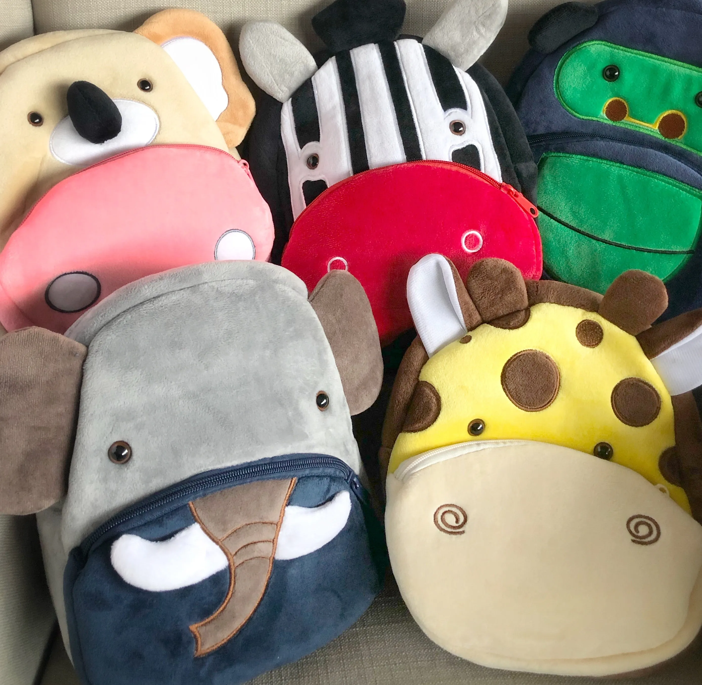 Plush Animal Backpack