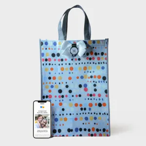 Pop | Large | Reusable Gift Bag   QR Greeting Card