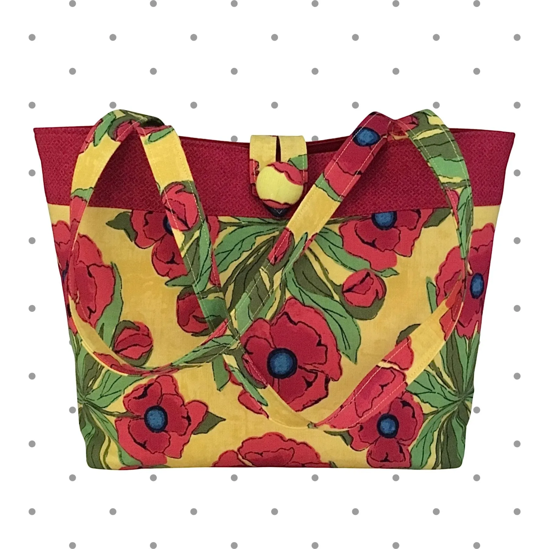 Poppin’ Poppies Hat (4-6 yrs) or Bag