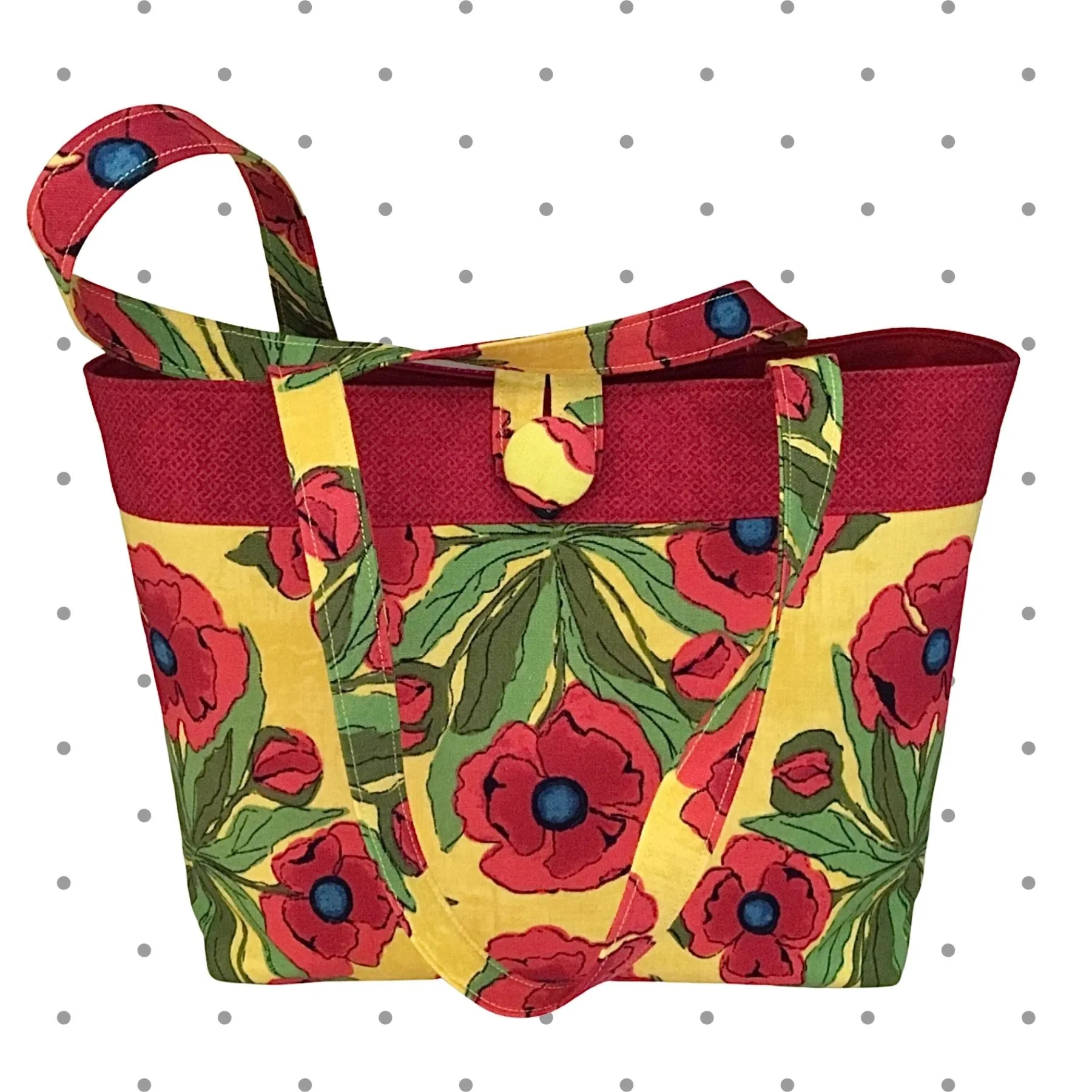 Poppin’ Poppies Hat (4-6 yrs) or Bag