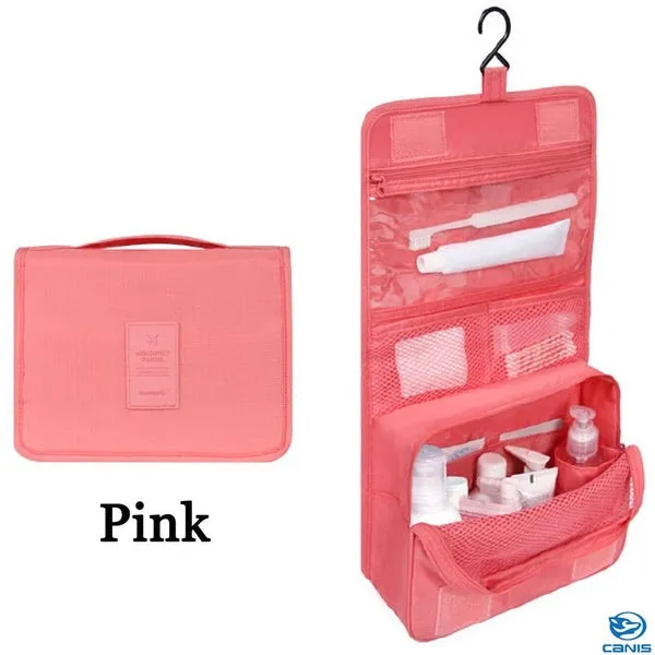 Portable Hanging Travel Toiletry Bag Large Capacity Waterproof Wash Makeup Organizer Cosmetic Bag