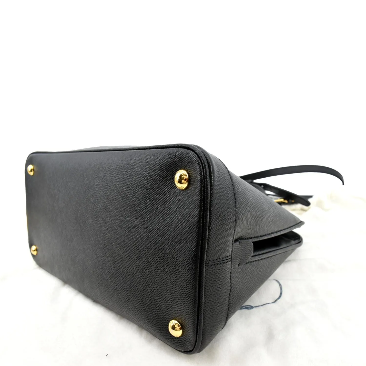 PRADA Lux Medium Promenade Saffiano Leather Shoulder Bag Black  - New Year Deals