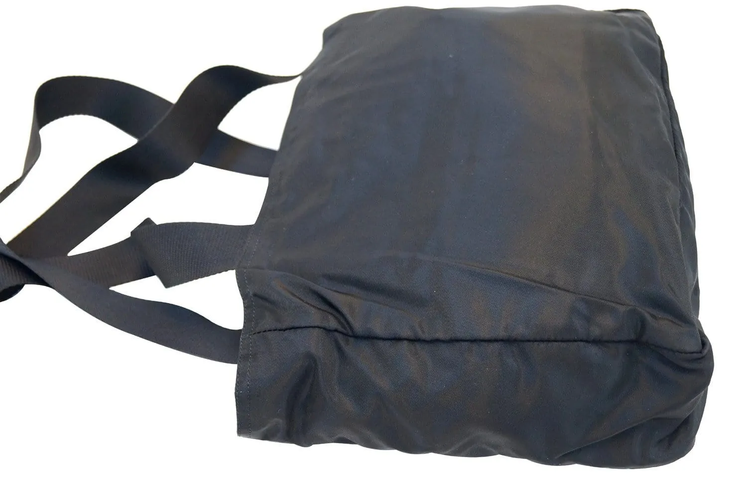 Prada Nylon Black Tote Shoulder Bag Vintage - Final Call