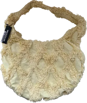 PrettyLittleThing Natural Textured Shoulder Bag One Size
