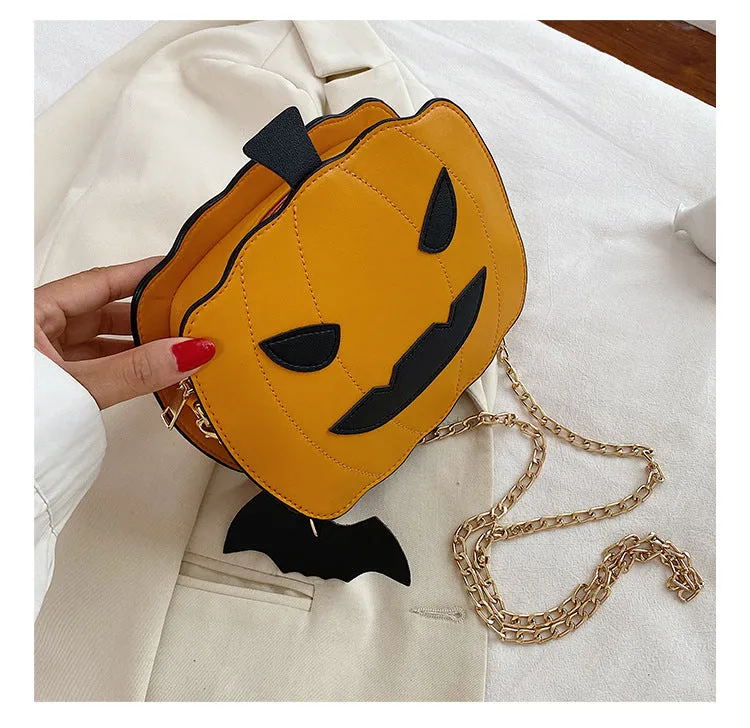 Pumpkin Style Women Bag