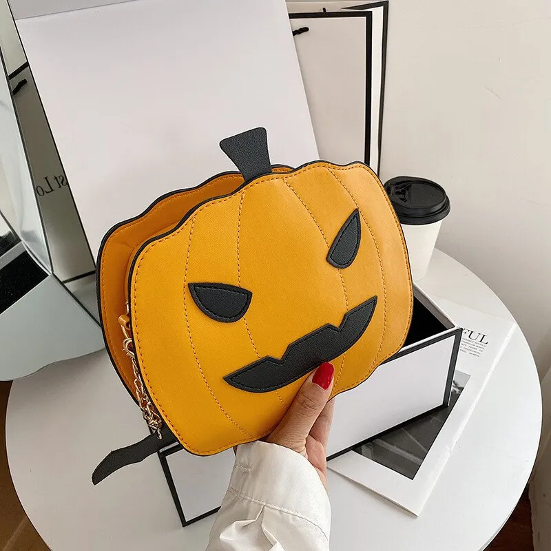 Pumpkin Style Women Bag