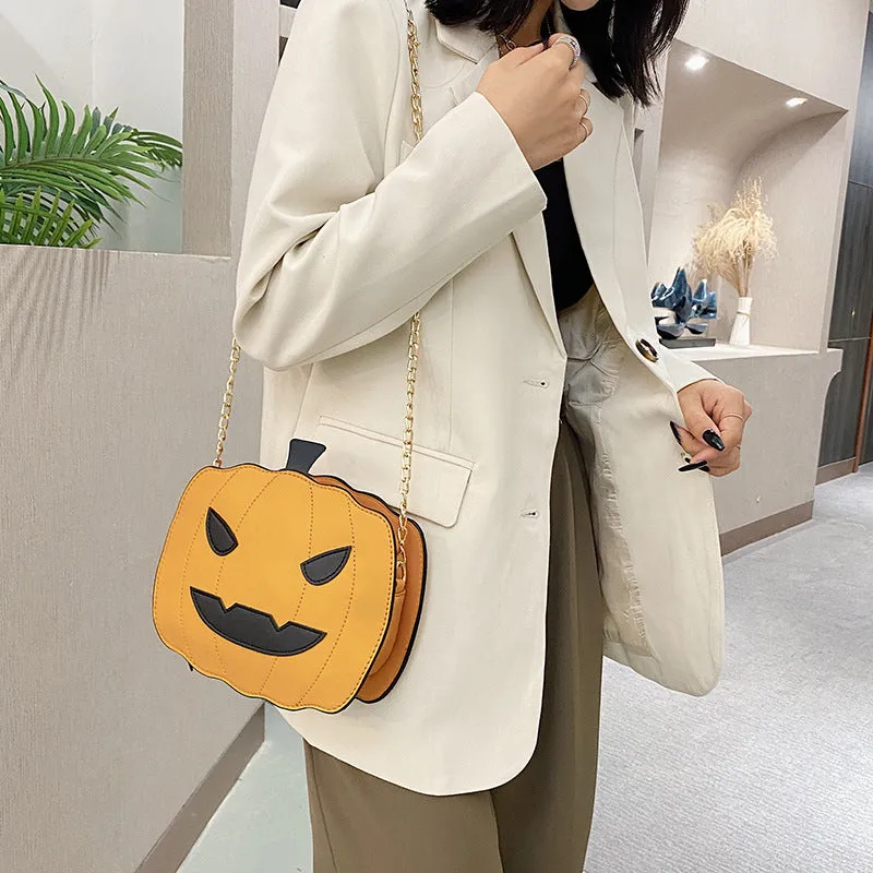 Pumpkin Style Women Bag