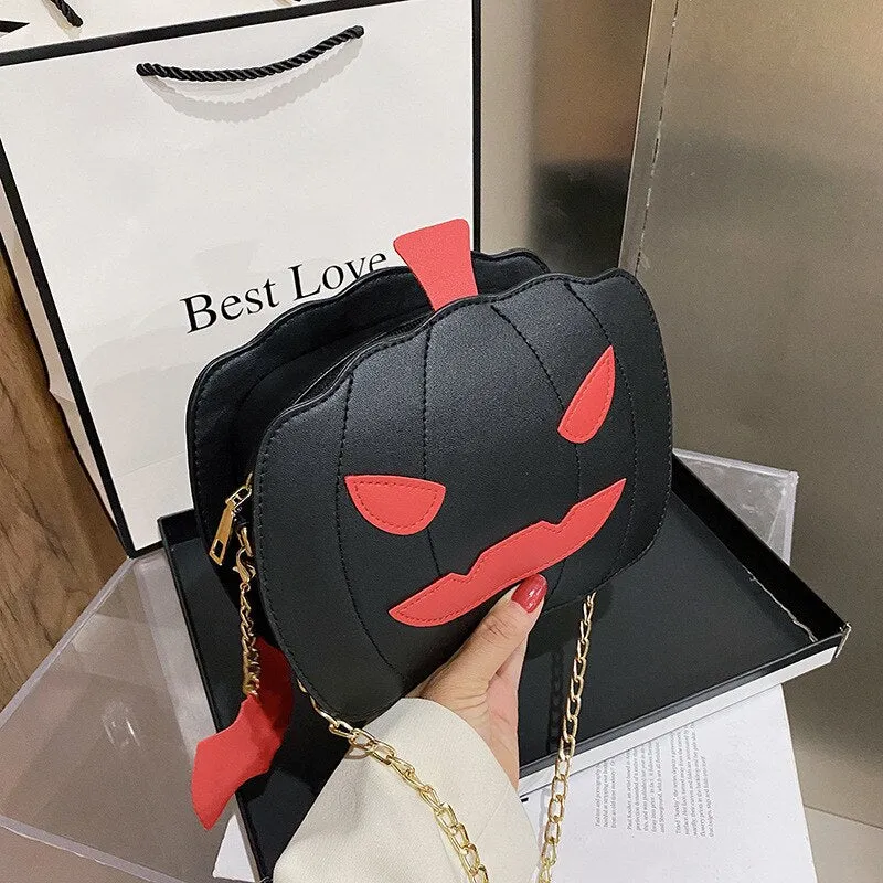Pumpkin Style Women Bag