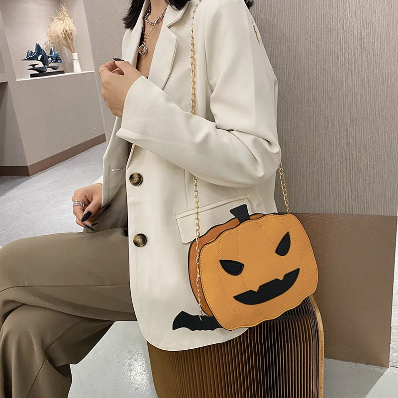 Pumpkin Style Women Bag