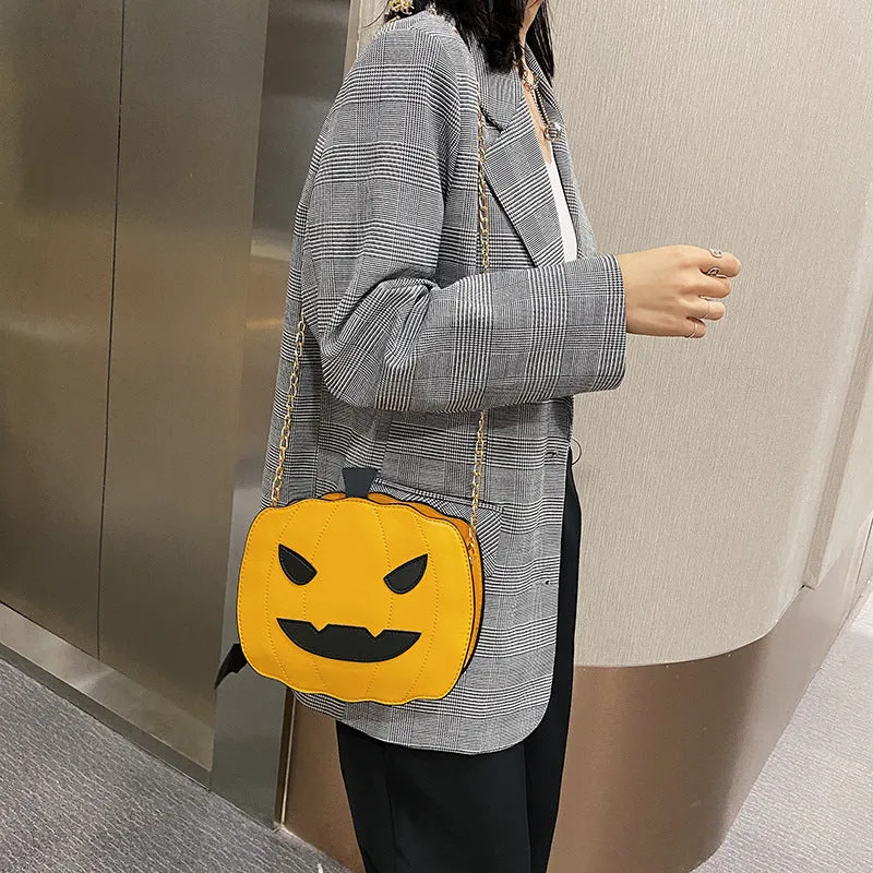 Pumpkin Style Women Bag