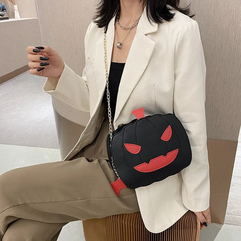 Pumpkin Style Women Bag