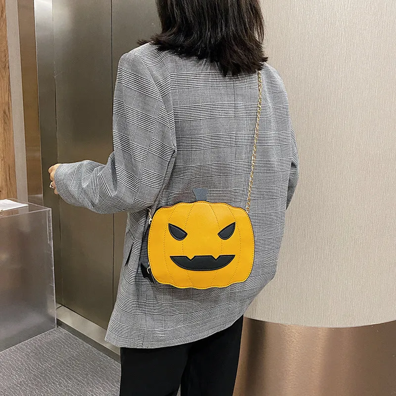Pumpkin Style Women Bag