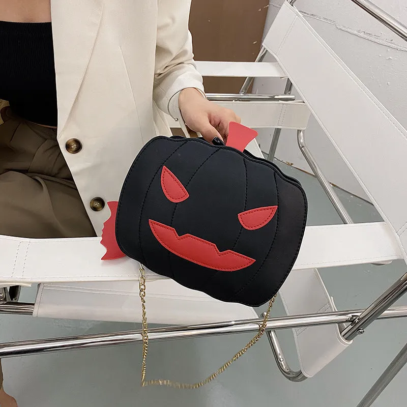 Pumpkin Style Women Bag