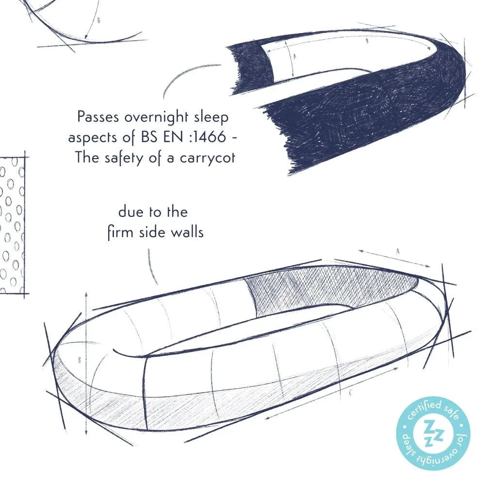 Purflo Sleep Tight Baby Bed - Scandi Spot