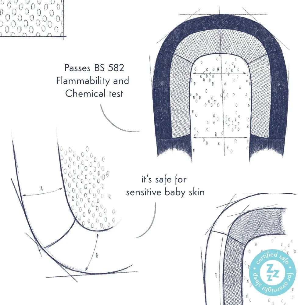 Purflo Sleep Tight Baby Bed - Scandi Spot
