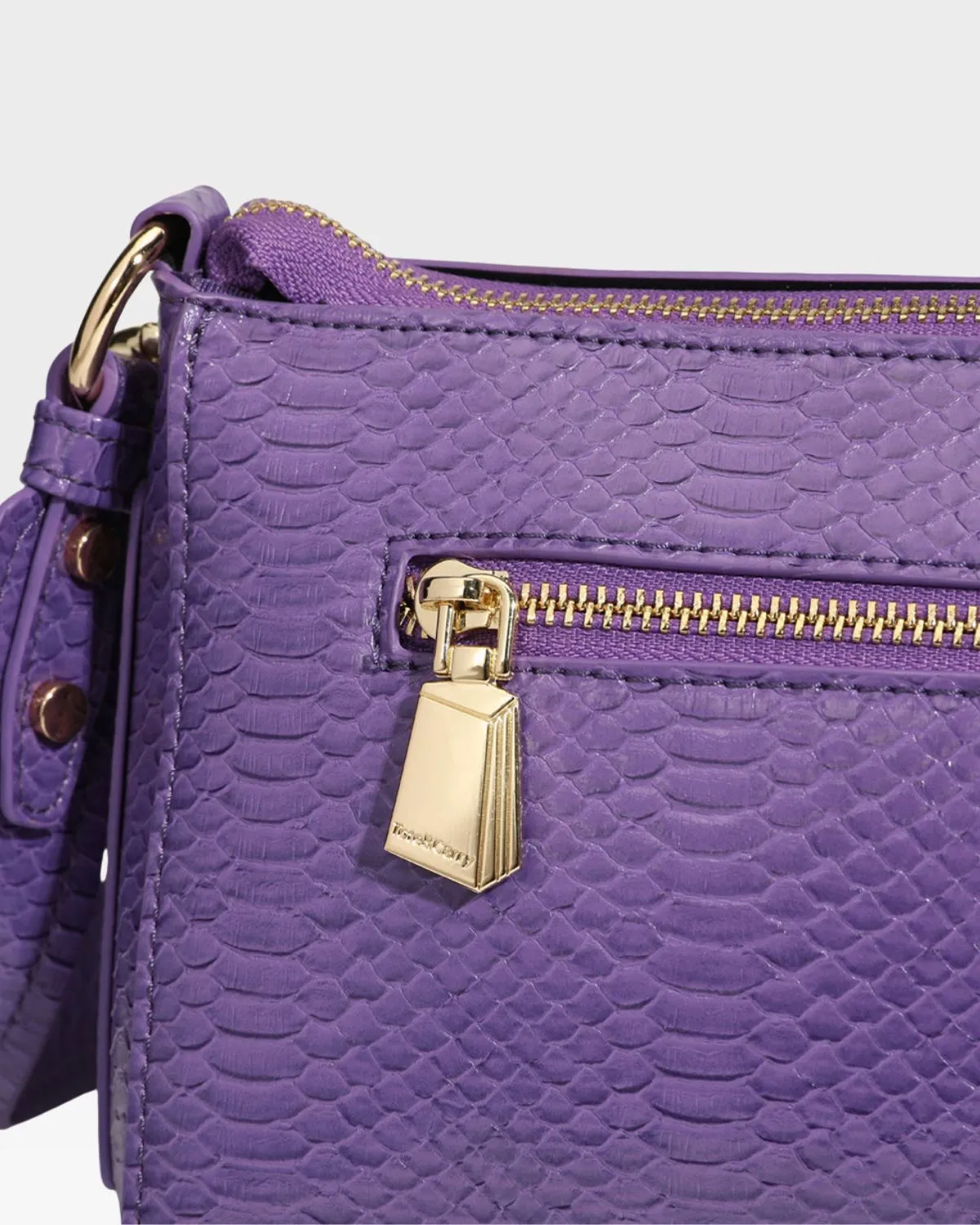 PY Shoulder Bag in Purple